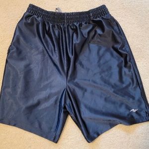 5/$10 Athletic Works Navy Blue Medium Basketball Shorts